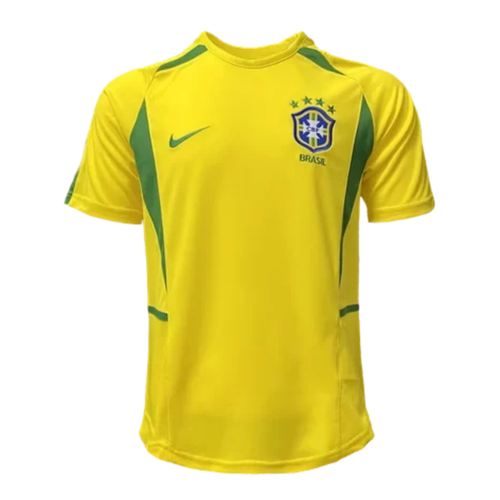 [PRONTA ENTREGA] Camisa Brasil I 2002 Retrô Masculino