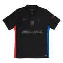 Camisa Barcelona Edição Especial Travis Scott 2025 Preta Masculina